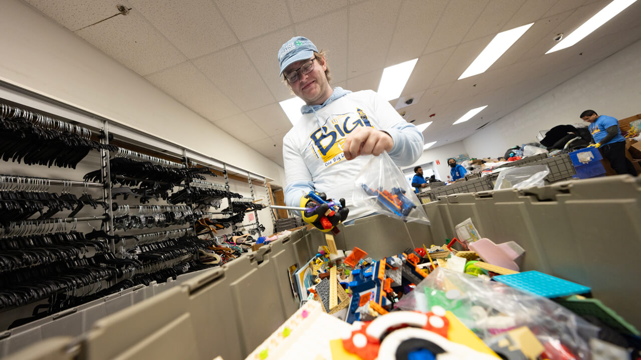 Individual sorting Legos