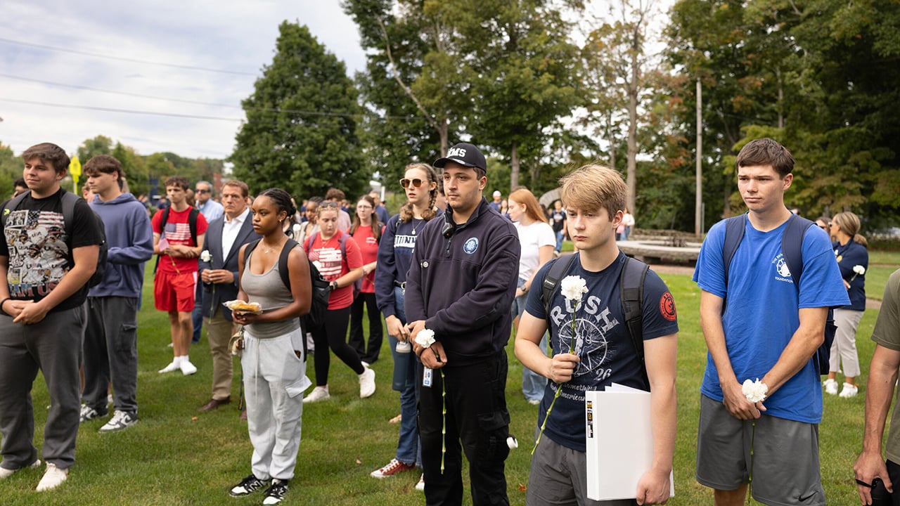 University community gathered in honor of 9/11 victims