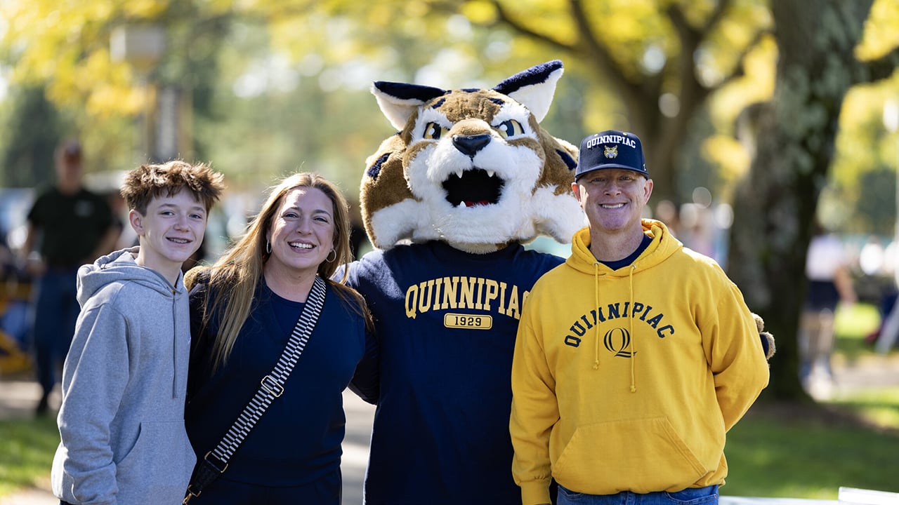 A family with Boomer.