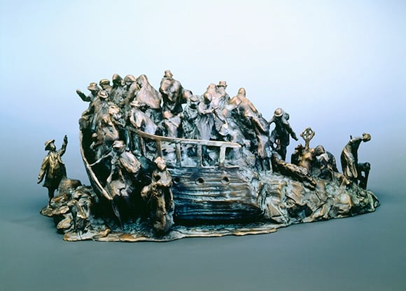 art from the Irish Great Hunger Muesum