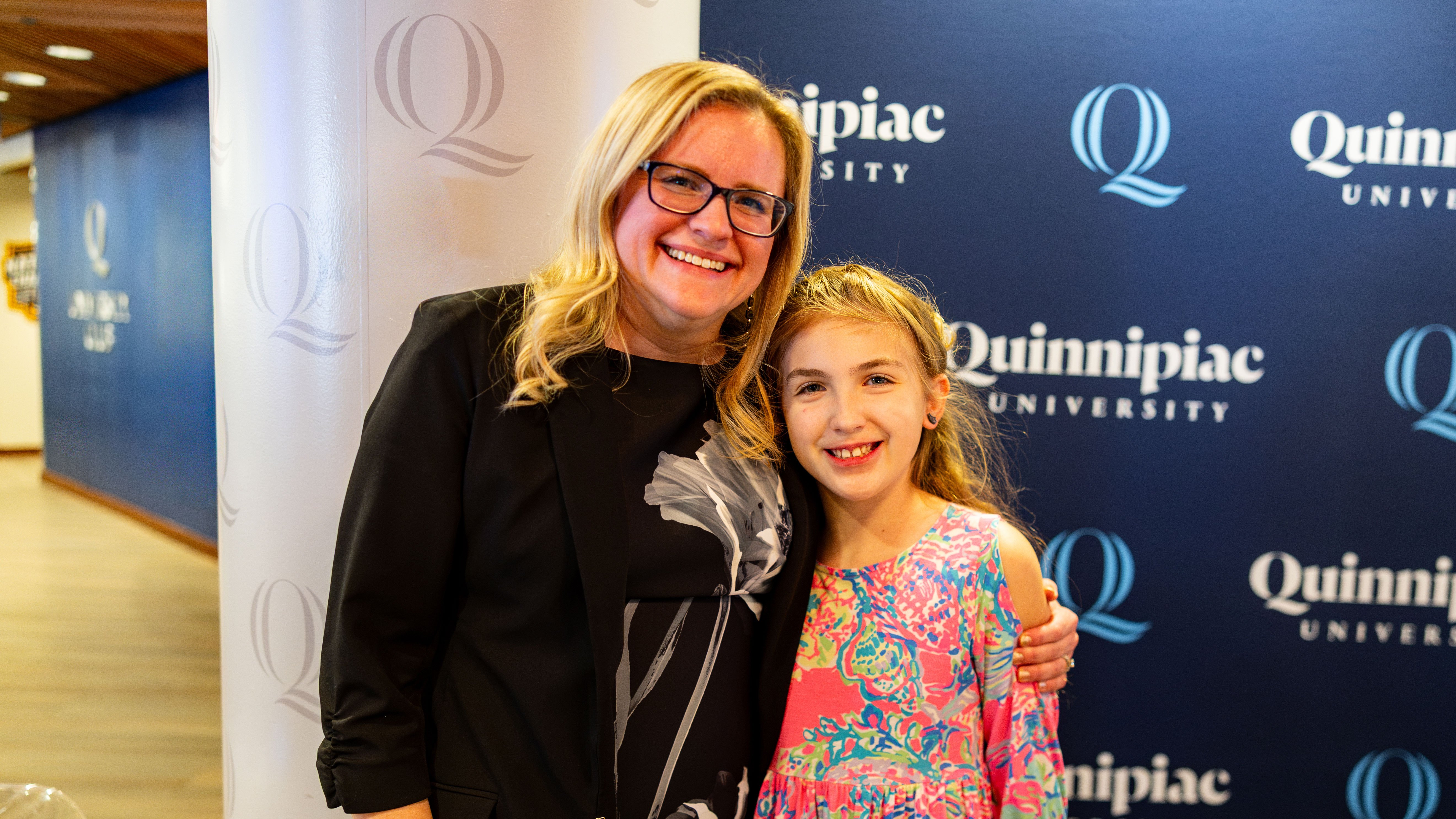 Julia Fullick-Jagiela poses with her daughter.